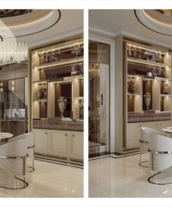 Phòng ăn mẫu 10 phong cách Modern Luxury