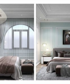 Phòng ngủ mẫu 12 phong cách Modern Luxury