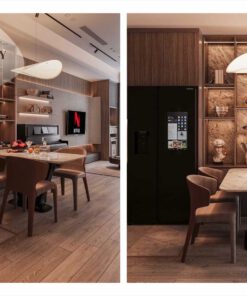 Phòng ăn mẫu 14 phong cách Modern Luxury