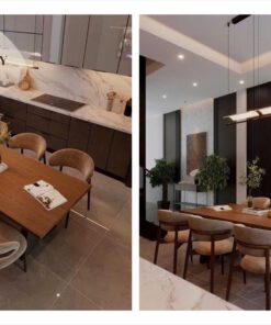 Phòng ăn mẫu 17 phong cách Modern Luxury