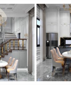 Phòng ăn mẫu 18 phong cách Modern Luxury