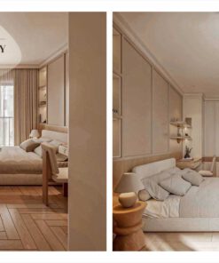 Phòng ngủ mẫu 2 phong cách Modern Luxury