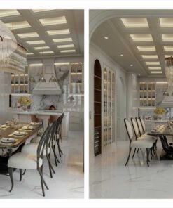Phòng ăn mẫu 20 phong cách Modern Luxury