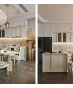 Phòng ăn mẫu 3 phong cách Modern Indochine