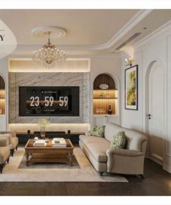 Mẫu 3 – Phong cánh Modern Luxury