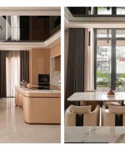 Phòng ăn mẫu 4 phong cách Modern Luxury