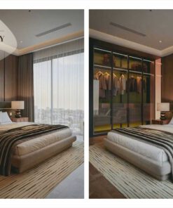 Phòng ngủ mẫu 6 phong cách Modern Luxury