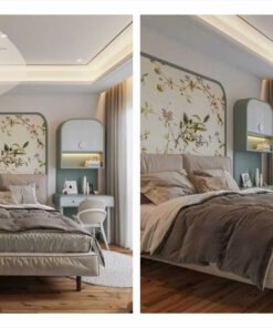Phòng ngủ mẫu 7 phong cách Modern Indochine