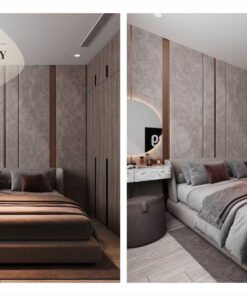 Phòng ngủ mẫu 9 phong cách Modern Luxury