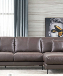 Bộ sofa góc nhập khẩu da bò Italia Divano L-781 - Mẫu 5