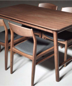 Bàn ăn gỗ óc chó xuất Nhật Walnut-7514W - Mẫu 3