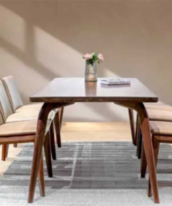 Bàn ăn gỗ óc chó xuất khẩu Mỹ Walnut-DT188 - Mẫu 9