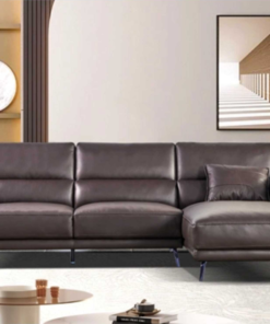 Ghế sofa góc chất liệu da bò Ý nhập khẩu Divano L-808 - Mẫu 8
