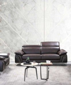 Bộ sofa nhập khẩu chất liệu da bò Ý Divano S-727 - Mẫu 24